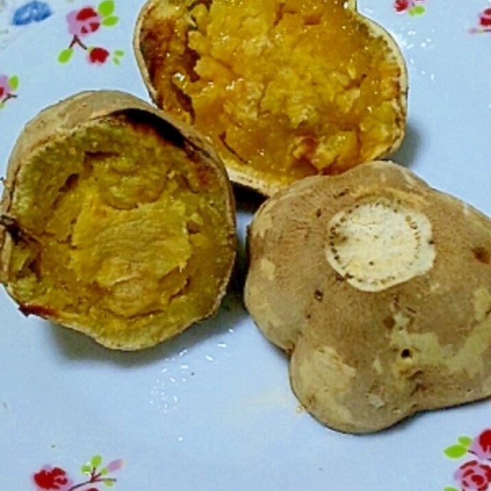 入れっぱなし 焼き芋